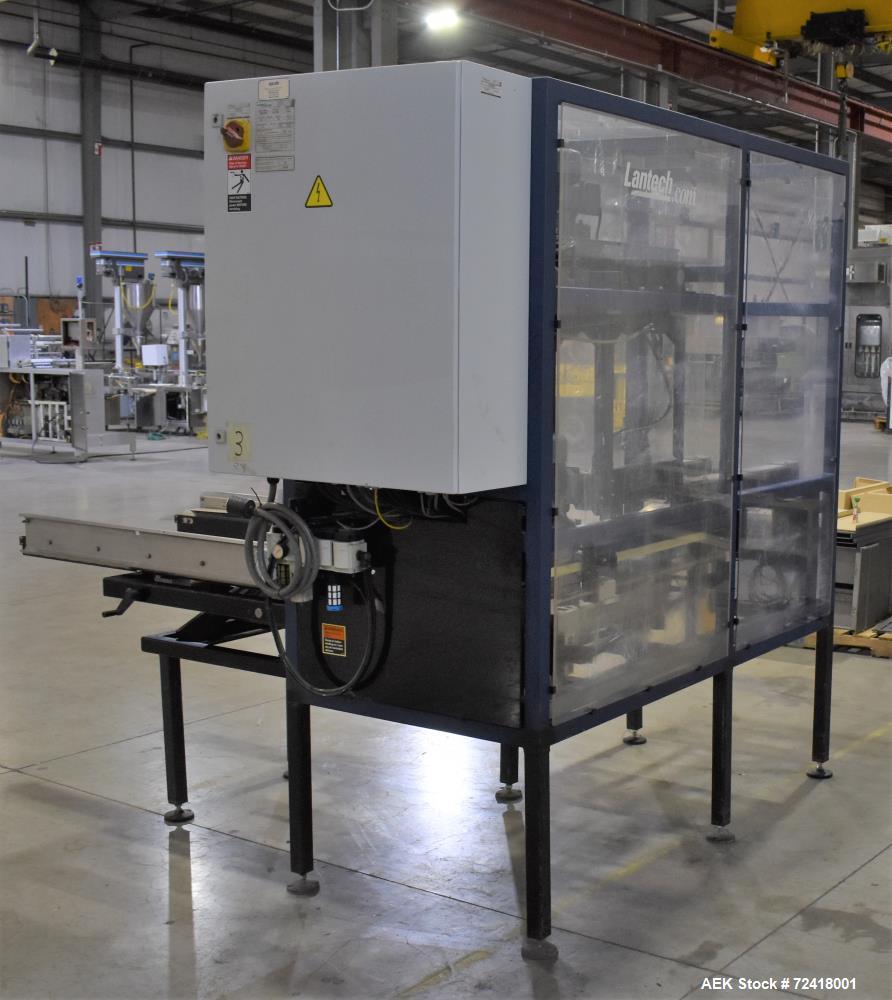 Used- Lantech C1000 Automatic Case Erector and Bottom Case Sealer